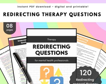 Redirecting Therapy Questions | Counseling Prompts & Interventions for Client Conversations