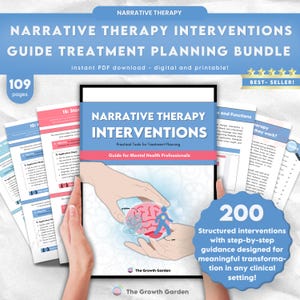 Narrative Therapy Interventions Guide | Healing Tools for Story Work, Trauma & Counseling Practice