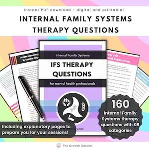 IFS Therapy Questions | Internal Family Systems Interventions for Parts Work & Counselor Use
