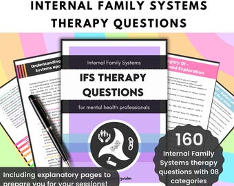 IFS Therapy Questions | Internal Family Systems Interventions for Parts Work & Counselor Use