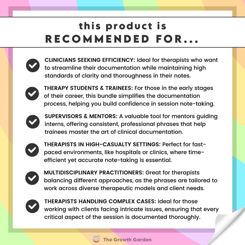 Therapy Interventions Progress Notes | Documentation Tools for ...