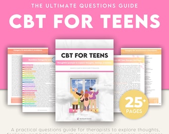 Teen Therapy Questions CBT: 800+ Mental Health Prompts