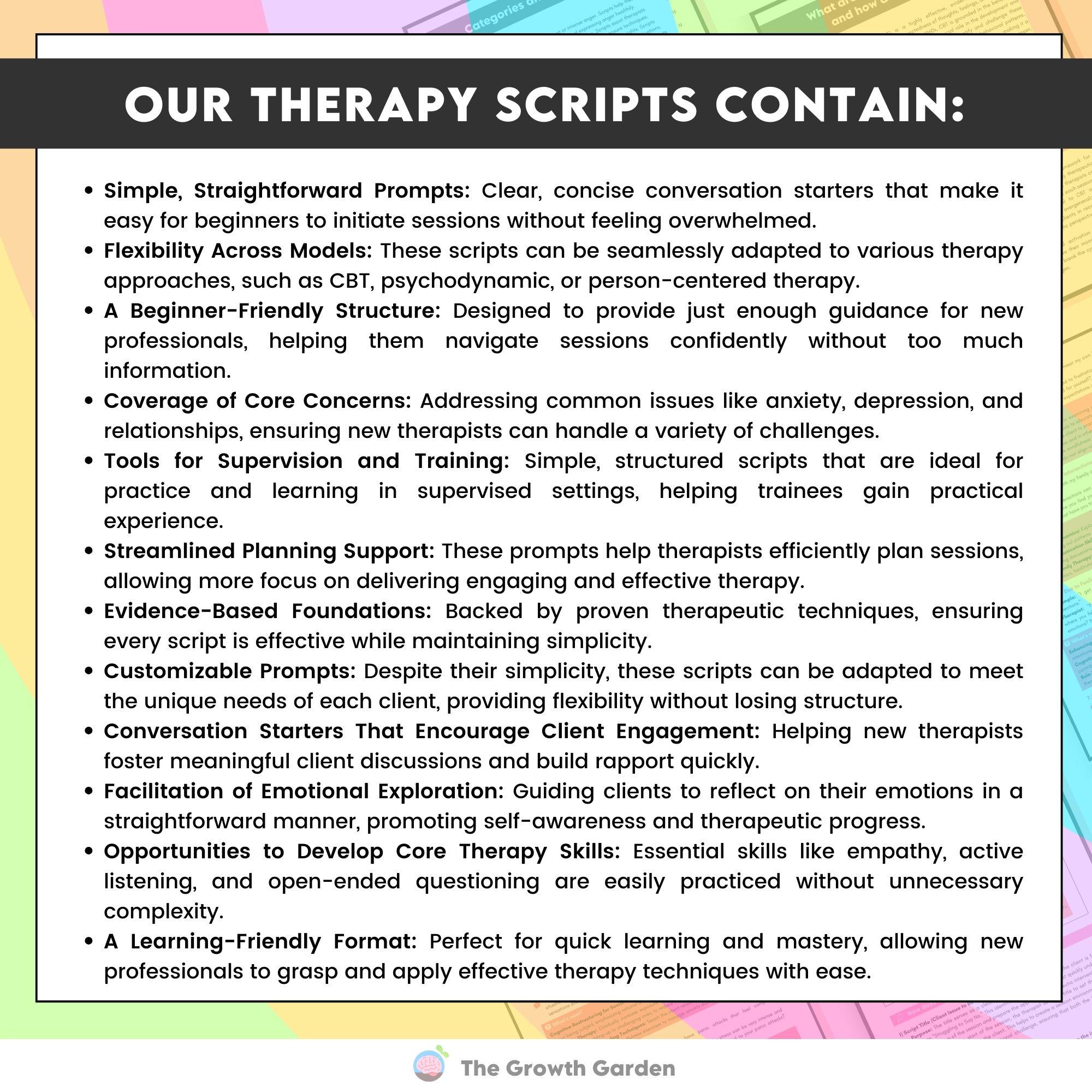 Therapy Container Script Therapy Session Scripts - Therapists and Counselors Tool - Etsy