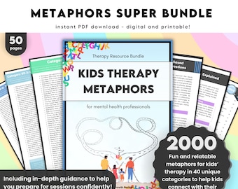 Kids Therapy Metaphors Bundle