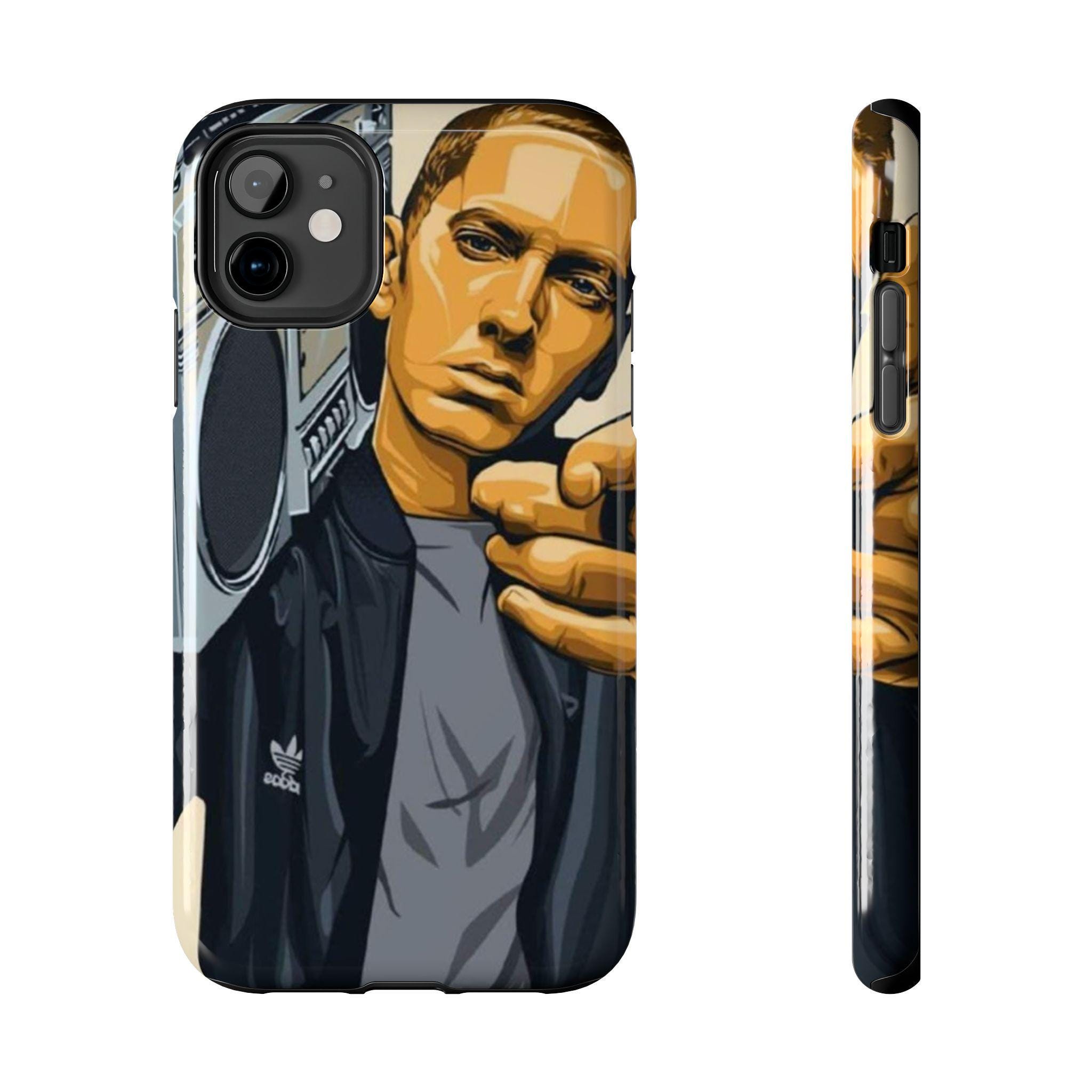 スマホの後ろに‼️slim shady エミネムポケモンカード風 Eminem phone case - Etsy 日本