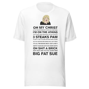 Gavin and Stacey Pam Quotes Unisex staple eco t-shirt
