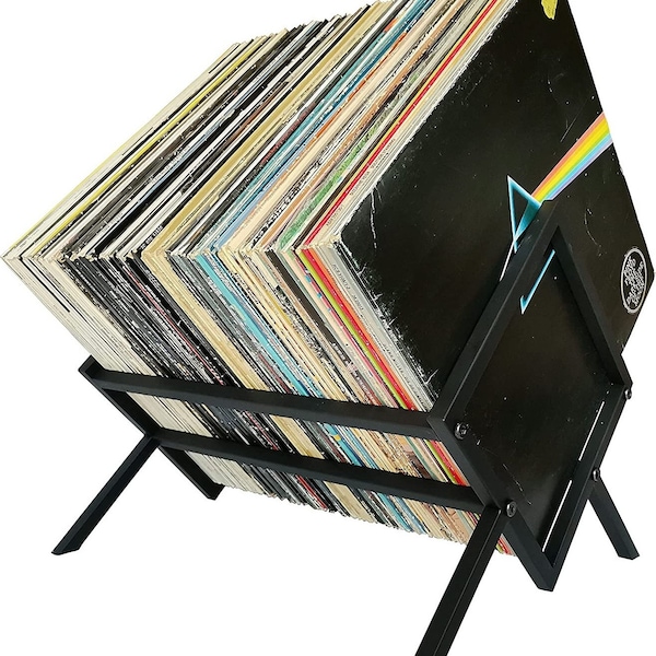 Celloni Schallplattenständer, Schallplatten Aufbewahrung, Schallplattenregal, Schallplatten Lagerung