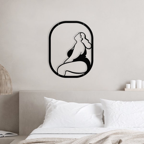 Woman Body Positive Art | Bedroom Décor | Curvy Woman