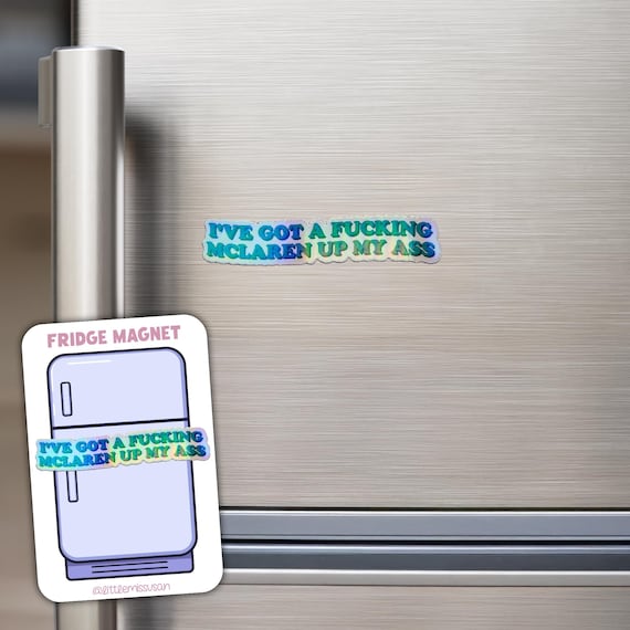 George Russell Quote Magnet – Mexico Grand Prix 2025 – Formula 1 Radio Quote – F1 Mercedes Magnet – F1 Meme Fan Gift