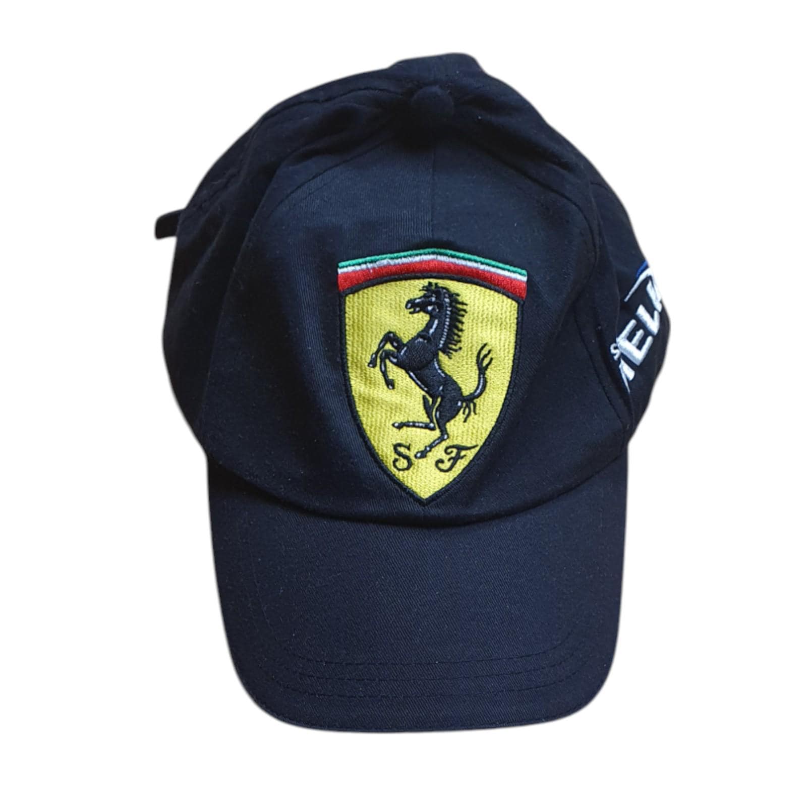 Casquette Ferrari F1 Vintage – Jean Alesi – Années 90 – Noire – Taille Unique – Comme Neuve