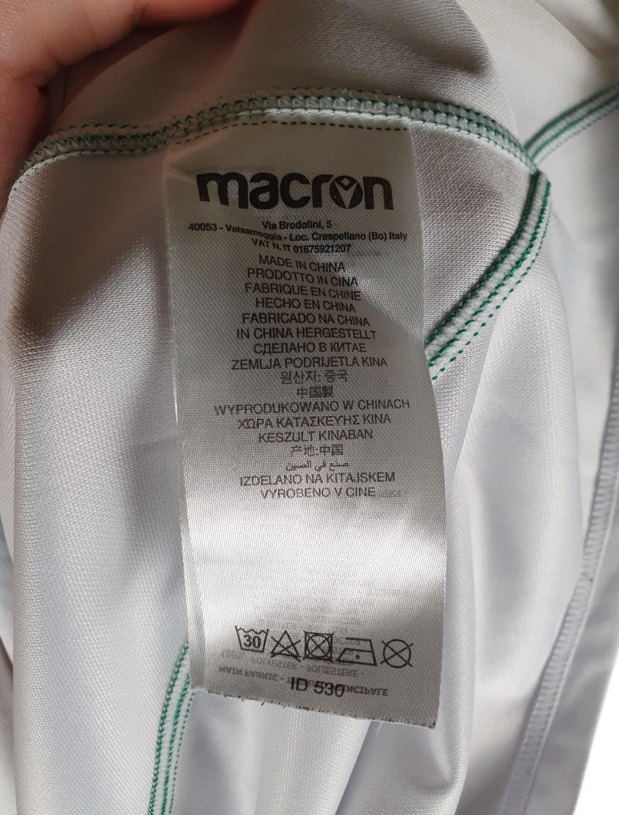 Maillot De Rugby Northampton Saints 2020-2021 Taille XL - Marque Macron, Occasion