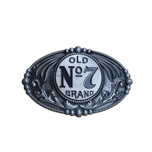 Jack Daniels Old No 7 Brand Tennessee Whiskey Belt Buckle