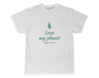 Men's Short Sleeve Tee "Love my planet"