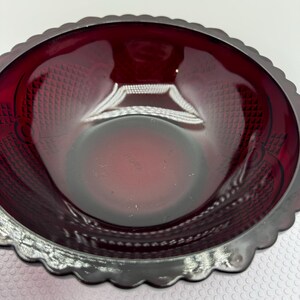 Vintage Avon 1876 Cape Cod Glass Collection Cranberry Glass Gift Ruby ...