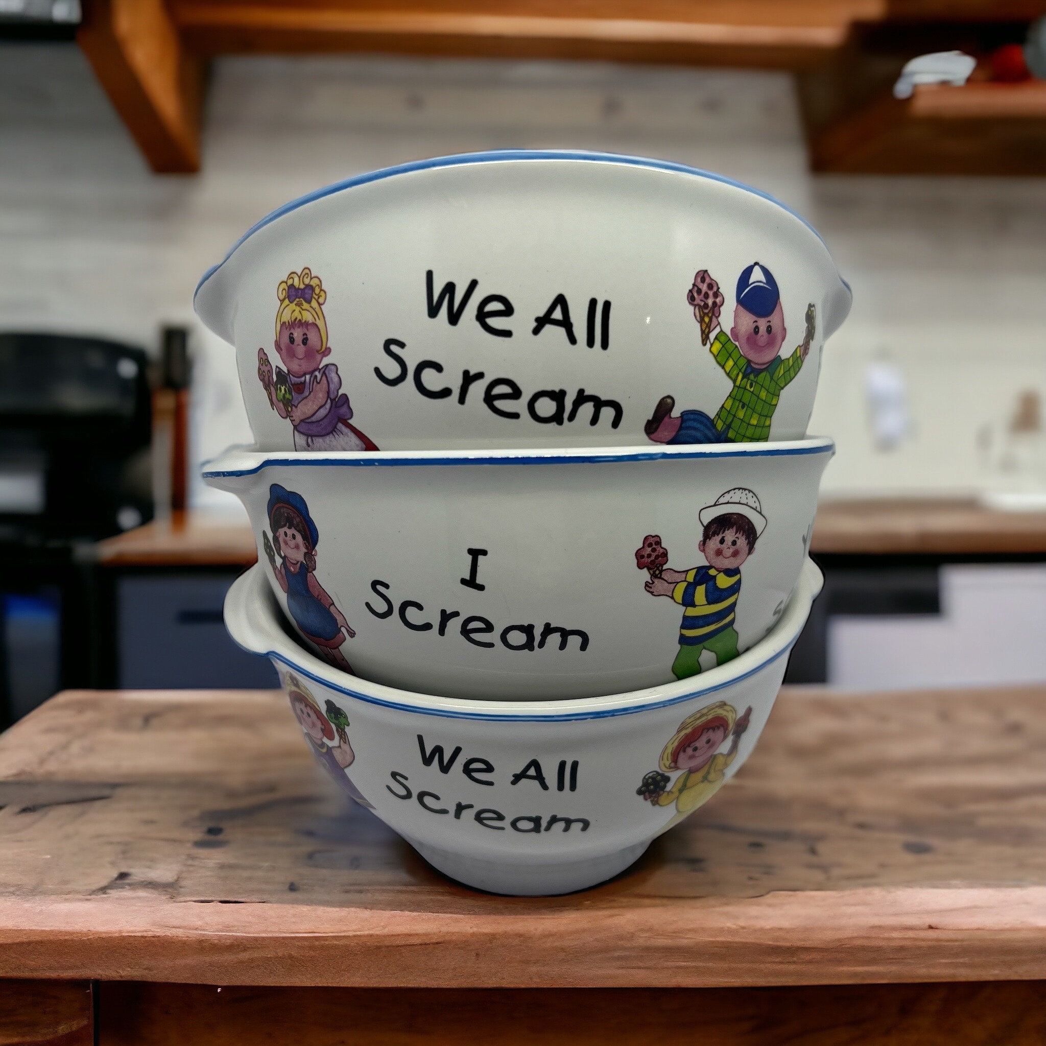Vintage Nantucket China Ice Cream Bowl - Perfect for Sweet Treats