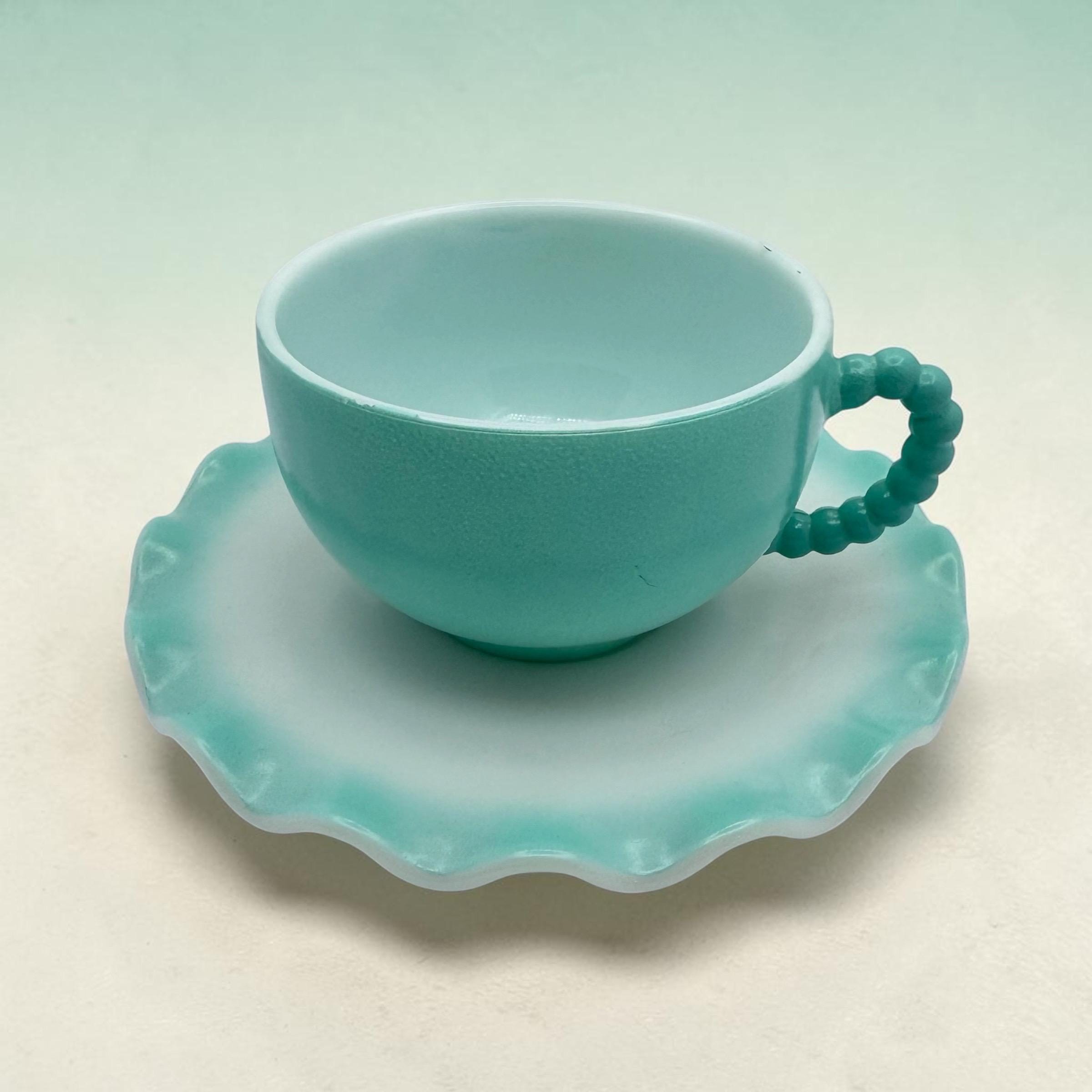 Hazel Atlas Ripple Blue - Etsy