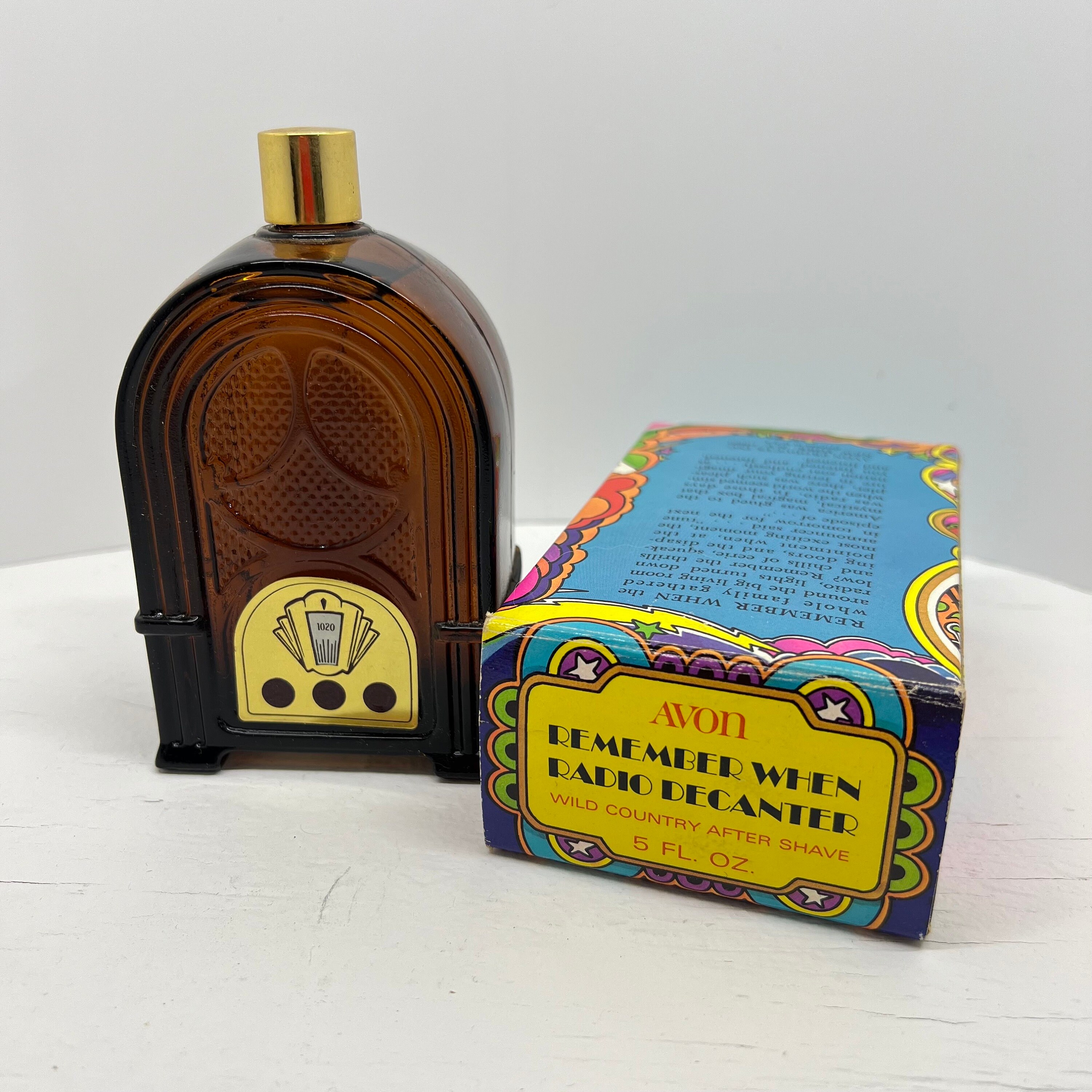 Men's Vintage Avon Cologne and Aftershave Gift Remember When Radio