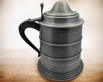 Vintage Eiskübel Bierkrug Bierkrug Barware - Seymour Mann Pewtertone Eiskübel - Made in Italy - Housewarming Wohnkultur