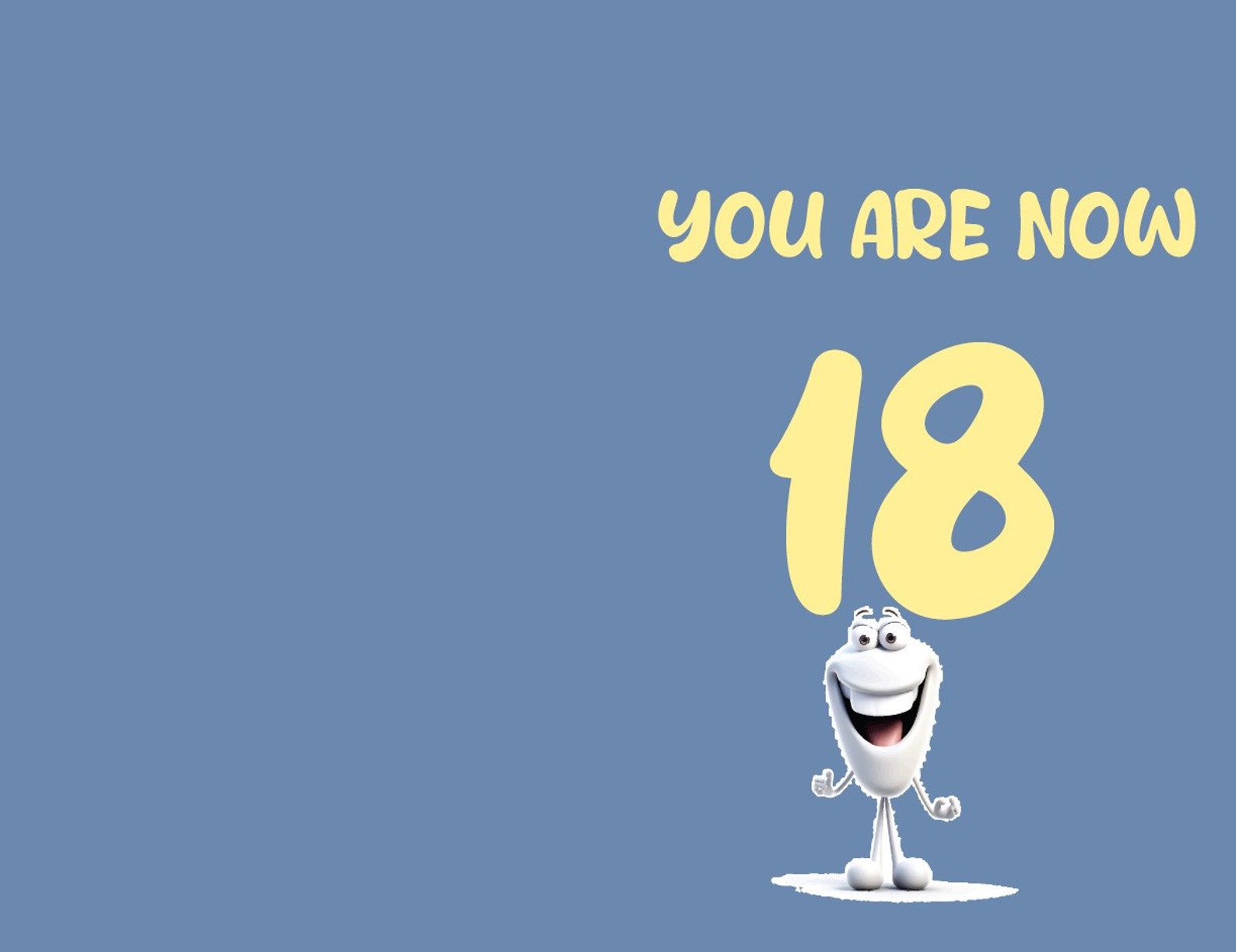 18th Printable Birthday Funny Birthday Card Funny Birthday Wishes ...