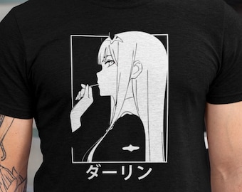 Darling / CAMISETA DE ANIME UNISEX / 100% Algodón / Ropa urbana / Ropa urbana estilo manga / Merchandising hecho por fans