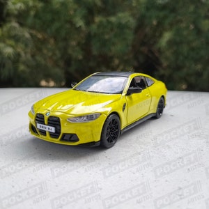 Alloy Diecast 1:24 Model Car Miniature Bmw M4 Dtm