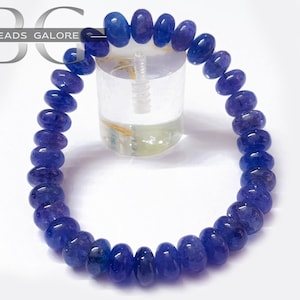 AAA Dainty Tanzanite Bracelet, Genuine Tanzanite Bracelet, Tanzanite Jewelry, Throat Chakra Bracelet, Handmade Gift, summer jewelry