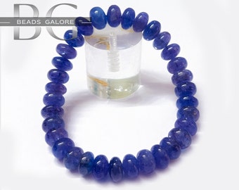 AAA Dainty Tanzanite Bracelet, Genuine Tanzanite Bracelet, Tanzanite Jewelry, Throat Chakra Bracelet, Handmade Gift, summer jewelry