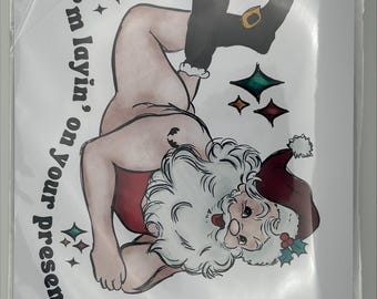 Funny Santa Christmas Card
