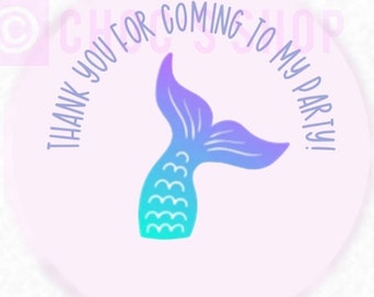 Mermaid stickers