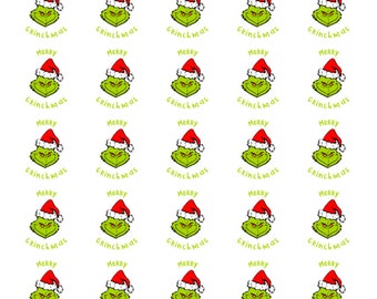 Merry Grinchmas Stickers
