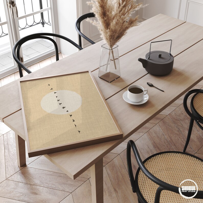Minimalistic art print designed by Shibui Print Studio.