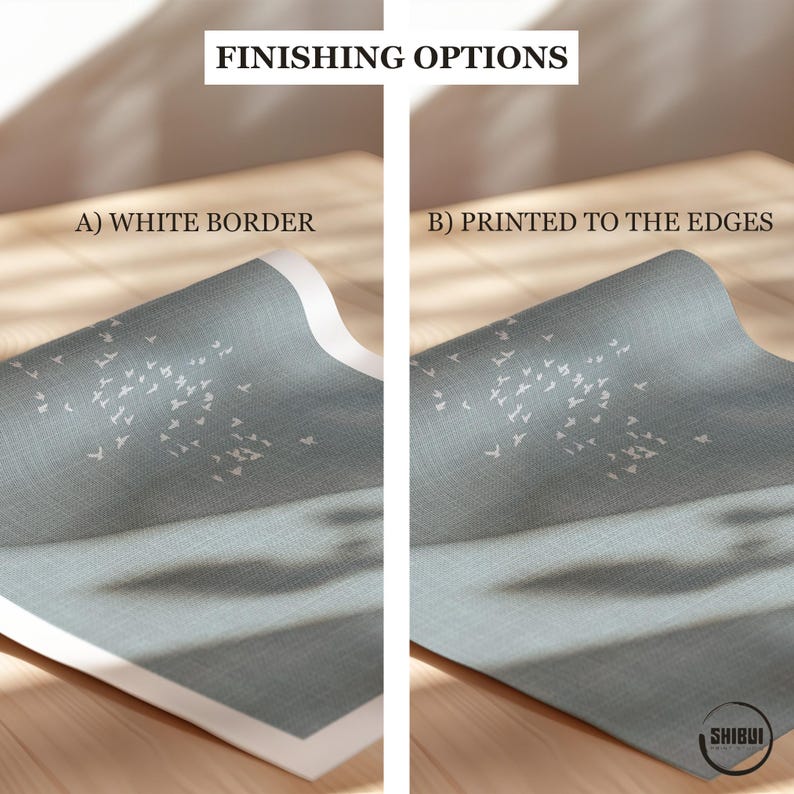 Pick you favorite poster, with a white border or printed to the edges.