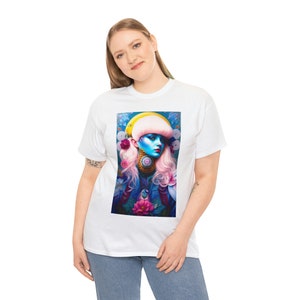 Unisex Heavy Cotton Tee Art Designed