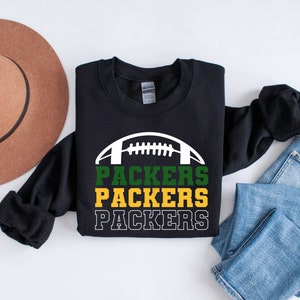 Packers Shirt, Packers Crew Neck Sweater, Green Bay Shirt, Packers Shirt, Green Bay Crew, Packers Crew, Football Season, Unisex Fit