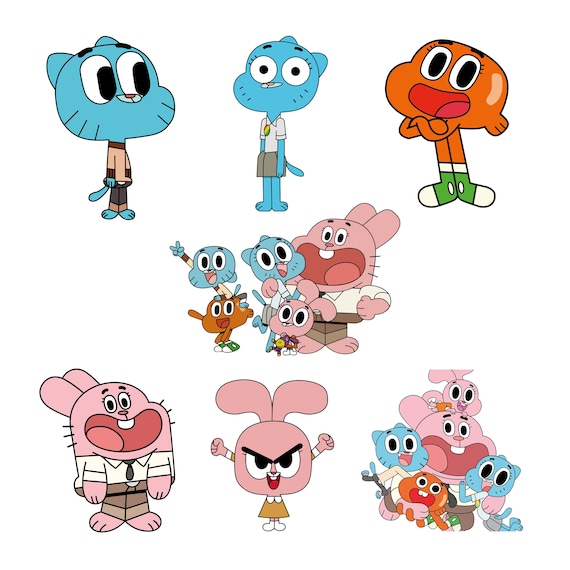 Cartoon Characters: Gumball (PNG's)