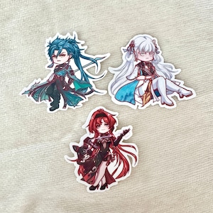 Wuthering Waves - Cute anime game character vinyl sticker, decal, laptop accessory