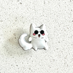 de chaussures Anime Chibi Curse JJK - Pendentifs GojoGeto Cat SatoSugu | Pendentifs de chaussures japonais | Charms de chaussures héros