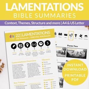 Wehklagen Bibelstudien Notizen druckbare Schrift Aufgliederung Altes Testament Zusammenfasung Bibelstudienanleitung Christliche Anfänger Andachtsressource