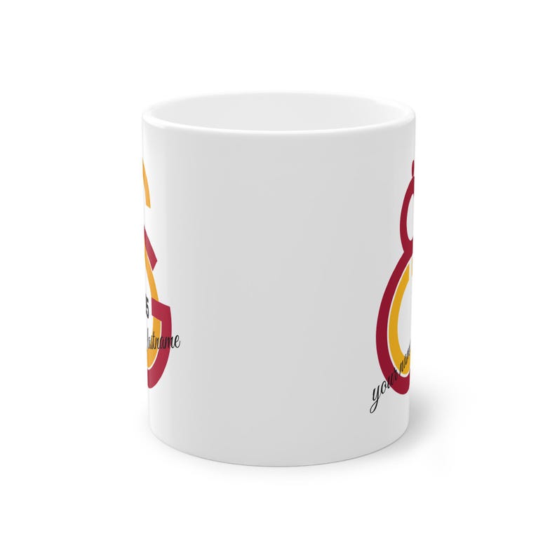 Personlig Galatasaray-kaffemugg, Anpassad mugg, Gåva till pojkvän, Individuell Galatasaray-kaffekopp, Gåva till honom, Standardmugg, 30 cl bild 2