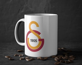 Galatasaray Coffee Mug, Gift for boyfriend, Galatasaray Coffee Cup, gift For Him, gift for her, Galatasaray logo coffee mug gift for father