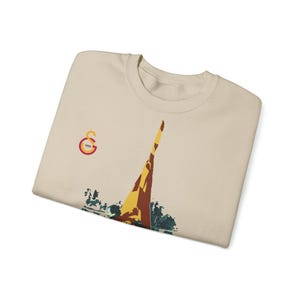 Galatasaray, Graeme Souness Printed Sweatshirt, Gift for him, Legendary Fan Gear Unisex Sweatshirt, Gift for Galatasaray fans, Gift for her Bild 5