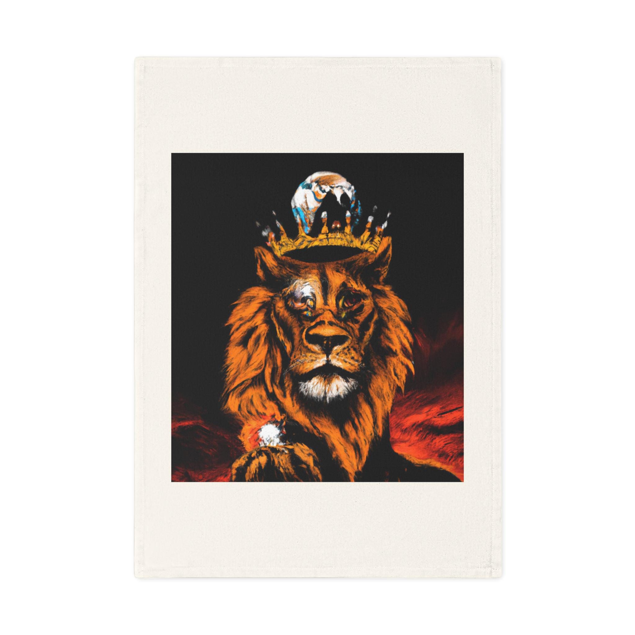 Lion King Cotton Tea Towel, Galatasaray Bathroom Hand Towel, Galatasaray Kitchen Hand Towel, Gift for friend, Gift for father, Gift for her