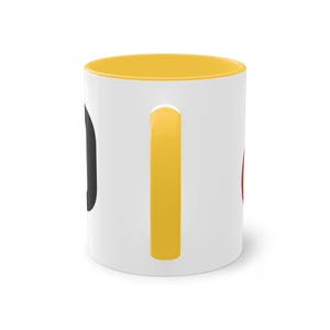Galatasaray Coffee Mug, Hagi Coffee Mug, Gheorghe Hagi Coffee Cup, Two-Tone Coffee Mug, Gift For Gala Fans, Husband, Wife, Child, Birthday image 10