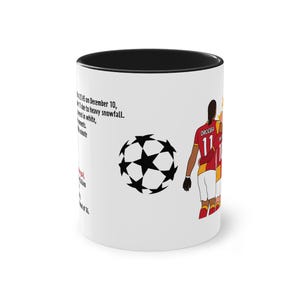 Galatasaray, Didier Drogba, Wesley Sneijder Coffee Cup, Galatasaray 5 star logo coffee mug, Gala Coffee Mug, Gift for Fans, Husband, Wife Bild 3