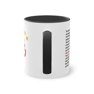 Galatasaray, Didier Drogba, Wesley Sneijder Coffee Cup, Galatasaray 5 star logo coffee mug, Gala Coffee Mug, Gift for Fans, Husband, Wife Bild 4