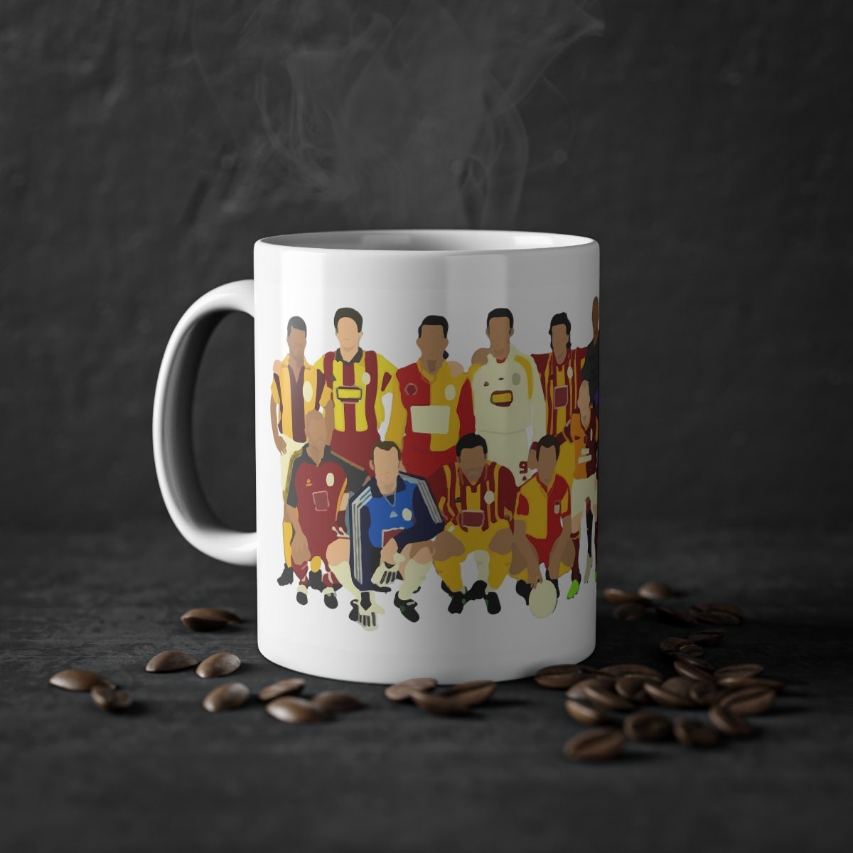Tolles Neujahrsgeschenk Weihnachten Geschenk Galatasaray Fußball Team  Keramik Becher 11oz Design 1 - .de