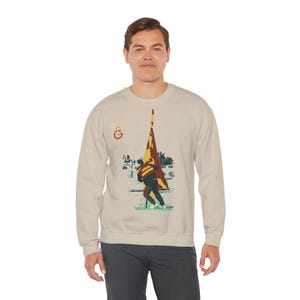 Galatasaray, Graeme Souness Printed Sweatshirt, Gift for him, Legendary Fan Gear Unisex Sweatshirt, Gift for Galatasaray fans, Gift for her Bild 8