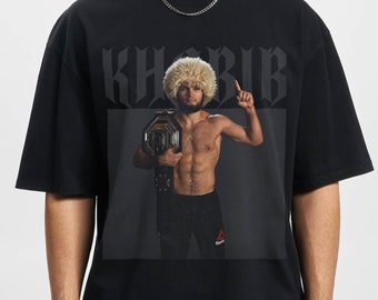 Khabib Nurmagomedov Vintage T-Shirt, Gift For Woman and Man Unisex T-Shirt