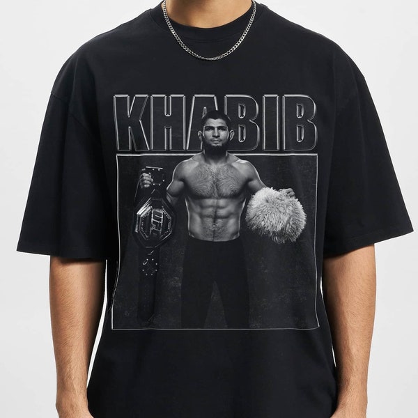 Khabib Shirt, Khabib Nurmagomedov MMA T-Shirt, Gift For Woman and Man Unisex T-Shirt