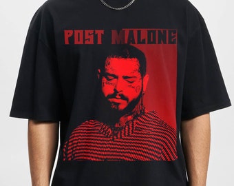 Posty Shirt, Posty T Shirt, Post Malone Vintage Style Bootleg Graphic Tee, Post Malone Vintage Rap Tee 90s Inspired Unisex Heavy Cotton